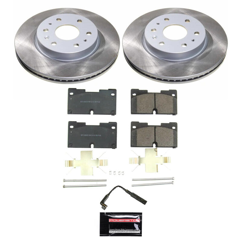 PowerStop Power Stop 21-23 GMC Yukon XL Front Semi-Coated Rotor Kit SC8172 SC8172 Photo - Primary