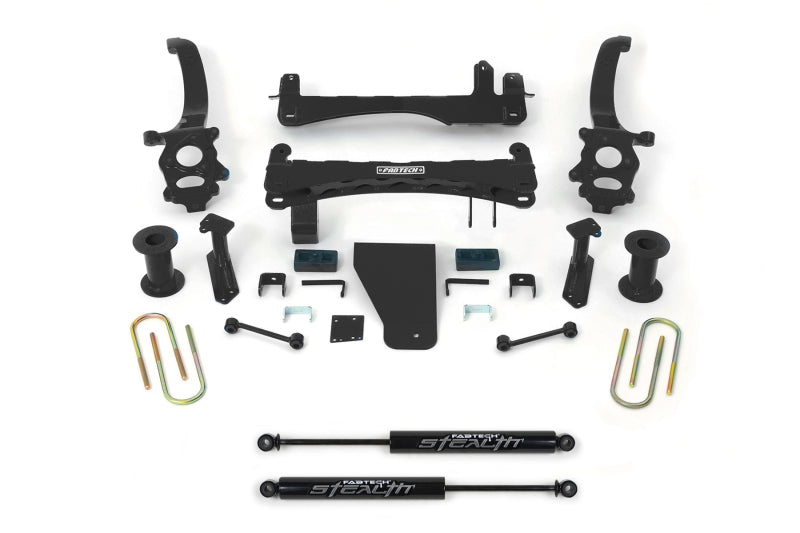 Fabtech 6? Basic System W/ Rear Performance Shocks Suspension Lift Kit K6008M Photo - Primary
