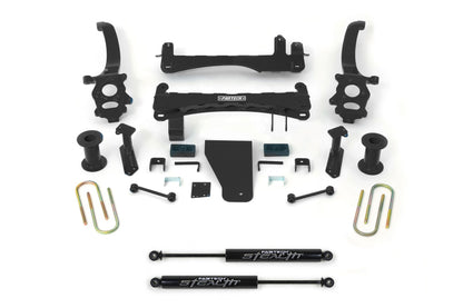 Fabtech 6? Basic System W/ Rear Performance Shocks Suspension Lift Kit K6008M Photo - Primary