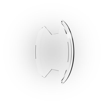 KC HiLiTES SlimLite 8in. LED Light Shield (Shield Only) - Clear 5207 5207 User 2
