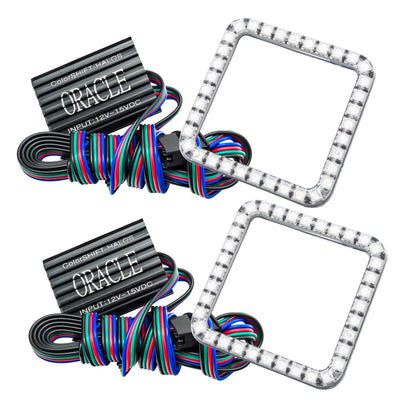 ORACLE Lighting Oracle Ford F-250/350 05-07 LED Fog Halo Kit - ColorSHIFT 1241-333 1241-333 Photo - Primary