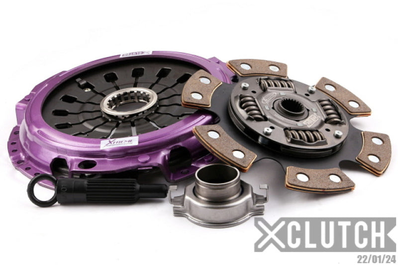 XCLUTCH 01-04 Mitsubishi Eclipse Spyder GT 3.0L Stage 2R Extra HD Sprung Ceramic Clutch Kit XKMI24003-1R XKMI24003-1R Photo - Primary