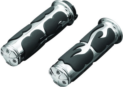 Kuryakyn Iso Flame Grips- H/D 6260 6260 Photo - Primary
