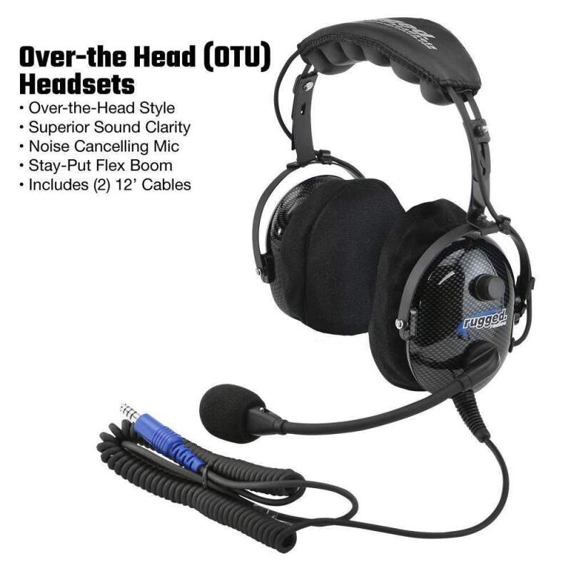 Rugged Radios Single Seat Kit with Digital Radio Over-the-Head H22 Ultimate Headset SS-M1-OTU SS-M1-OTU Photo - Primary