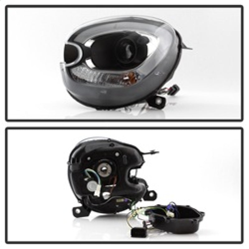 Spyder Mini Cooper Countryman 11-15 Headlights - Halogen Model Only - Black PRO-YD-MCO11-DRL-BK 5083449 5083449 Photo - Unmounted
