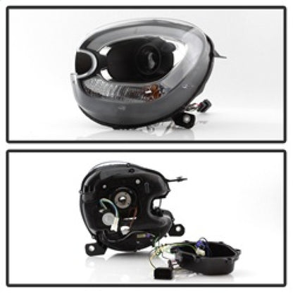 Spyder Mini Cooper Countryman 11-15 Headlights - Halogen Model Only - Black PRO-YD-MCO11-DRL-BK 5083449 5083449 Photo - Unmounted