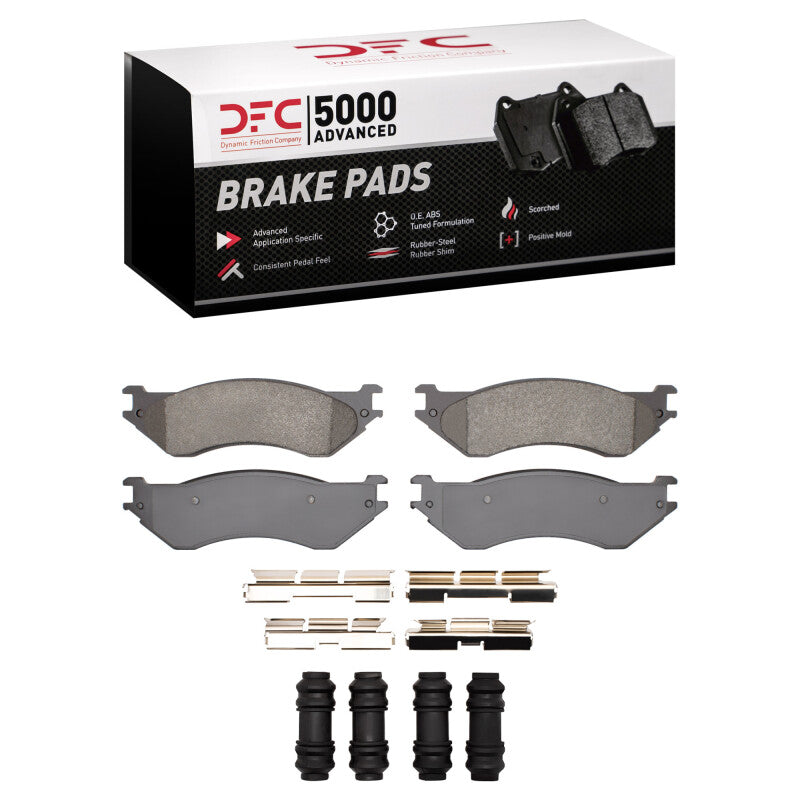 DFC DFC 5000 Advanced Semi Met Brake Pads Brakes, Rotors & Pads Brake Pads - OE main image