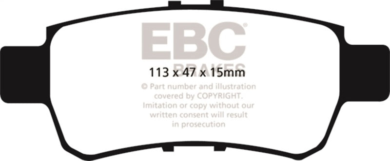 EBC Disc Brake Pad Set DP61744 Photo - Primary