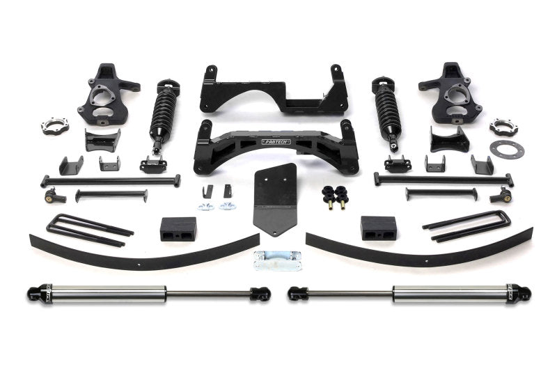 Fabtech 6"Performance System w/ Front Dirt Logic 2.5 Coilover & Rear Dirt Log K1025DL Photo - Primary