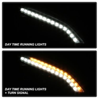 Spyder Mercedes W221 S Class 07-09 Headlights - HID Model Only - Black PRO-YD-MBW22107-HID-DRL-BK 5083890 5083890 Photo - Unmounted
