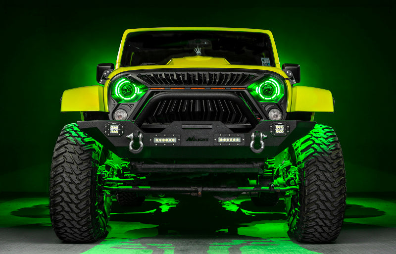 ORACLE Lighting 07-18 Jeep Wrangler JK Oculus 7in. ColorSHIFT Bi-LED Projector Headlights 5876-504 5876-504 User 1