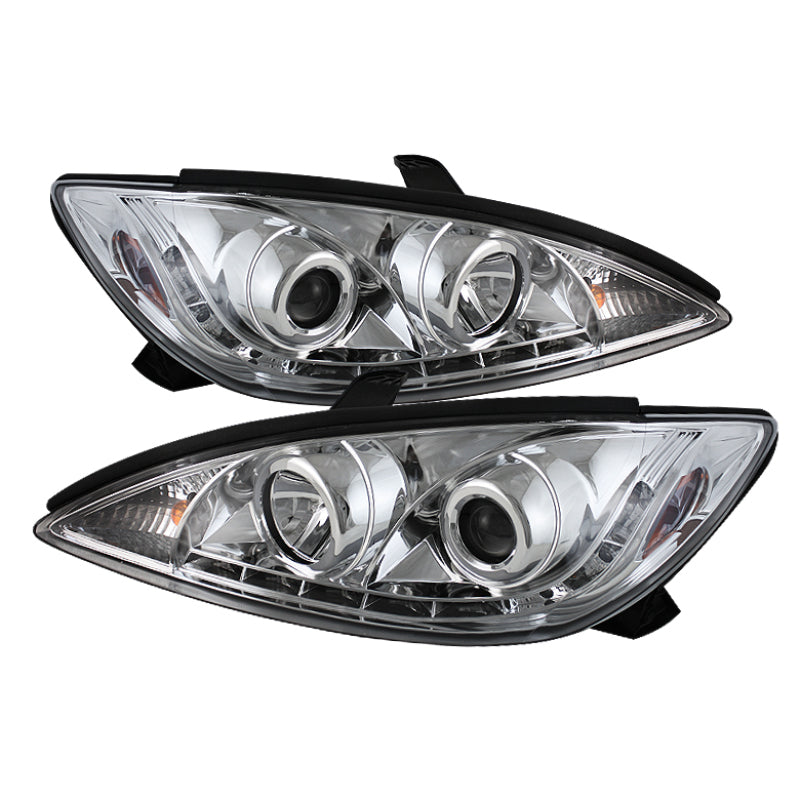Spyder Toyota Camry 02-06 Projector Headlights DRL Chrome High H1 Low H1 PRO-YD-TCAM02-DRL-C 5042781 5042781 Photo - Primary