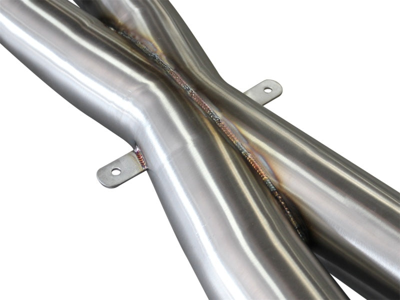 aFe Mach Force-Xp 3" 304 Stainless Steel Cat-Back Exhaust System 49-36317-P Photo - Unmounted