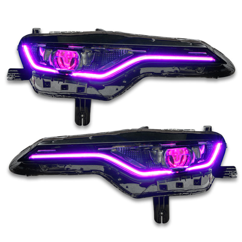 ORACLE Lighting Oracle 19-21 Chevy Camaro SS/RS RGBW+A Headlight DRL Upgrade Kit - ColorSHIFT w/o Controller 1419-334 1419-334 User 6