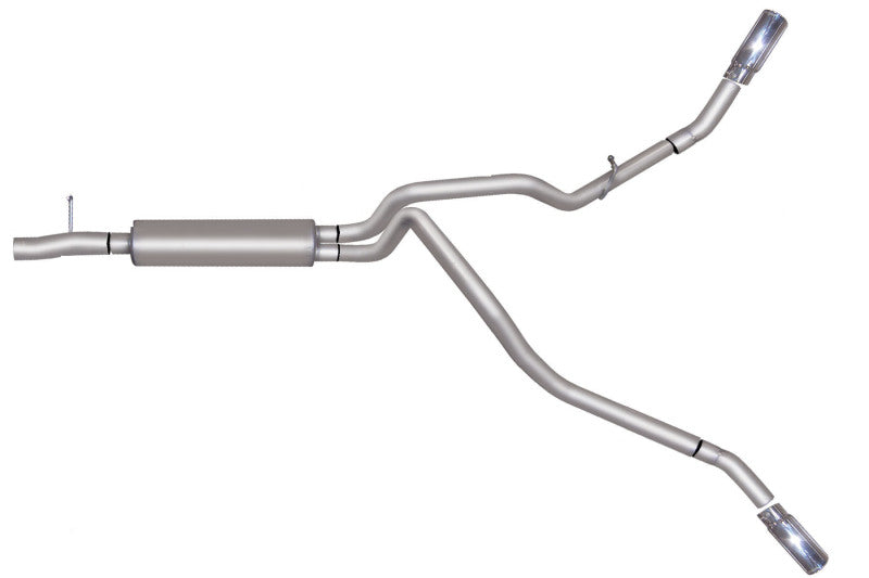 Gibson 11-16 Ford F-250 Super Duty Lariat 6.2L 2.5in Cat-Back Dual Extreme Exhaust - Stainless 69118 69118 Photo - Primary