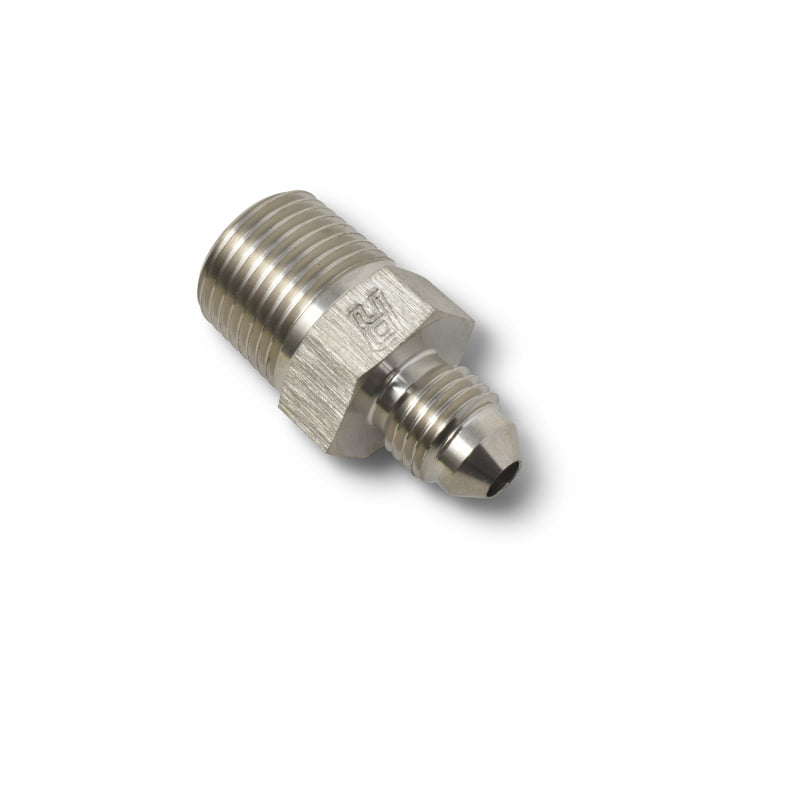 Russell -8 AN Straight Flare To Pipe Adapter (Endura Finish) 660491 Photo - out of package