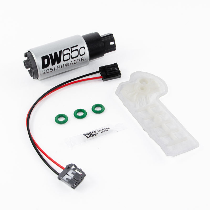 DeatschWerks 265lph compact fuel pump w/ 1010 install kit 9-651-1010 Photo - Primary