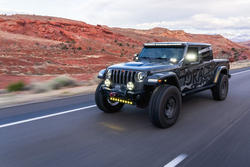 ORACLE Lighting Oracle Jeep Wrangler JL/Gladiator JT Integrated Windshield LED Light Bar System 5917-023 5917-023 Photo - lifestyle view