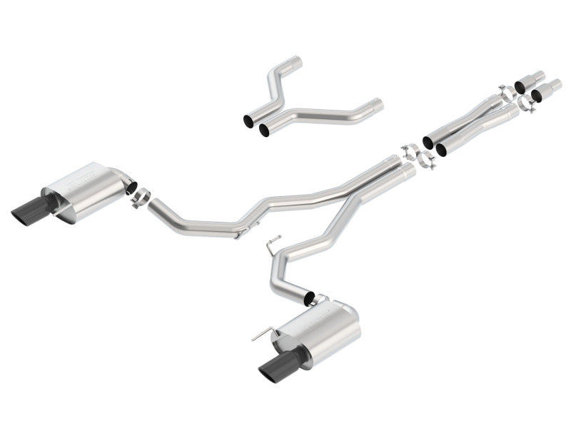 Borla 15-17 Ford Mustang GT 5.0L V8 S-Type Catback Exhaust 140629BC 140629BC Photo - Primary