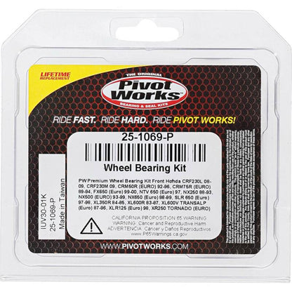 Pivot Works Honda, KTM Wheel Bearing Kit Premium Bearings 25-1069-P 25-1069-P Photo - Primary