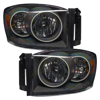 ORACLE Lighting Oracle 07-08 Dodge Ram SMD HL - Black - ColorSHIFT w/ BC1 Controller 8187-335 8187-335 Photo - out of package