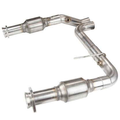 Kooks 99-04 Ford F150 Harley/Lightning 2.5in Connection Pipe w/ Green Cats * Must Use Kooks Headers* 13313300 13313300 Photo - Primary