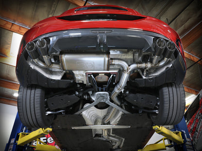 aFe MACHForce XP Cat-Back Exhaust BMW Z4 M40i (G29) 19-24 L6-3.0L (t) B58 49-36352-B 49-36352-B Photo - Mounted