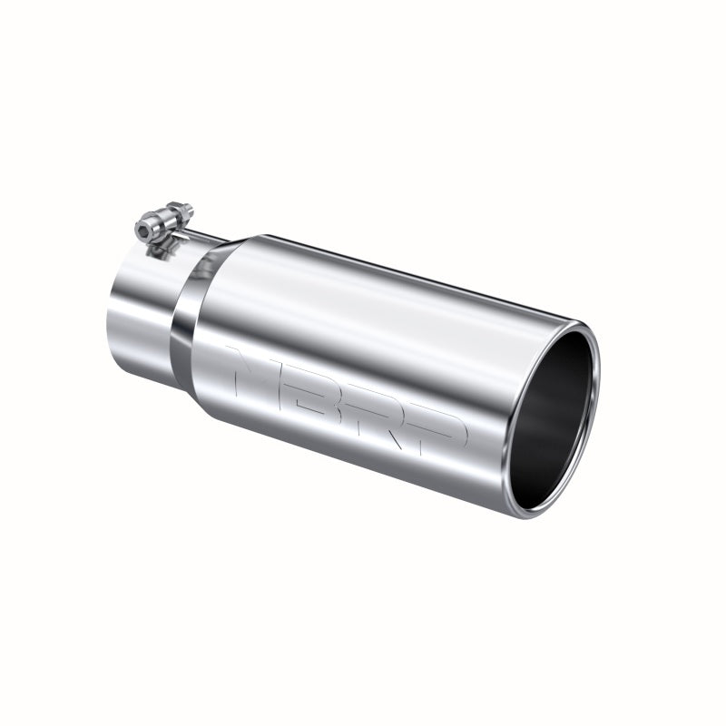 MBRP Universal Tip 5 O.D. Rolled Straight 4 inlet 12 length T5050 Photo - Primary
