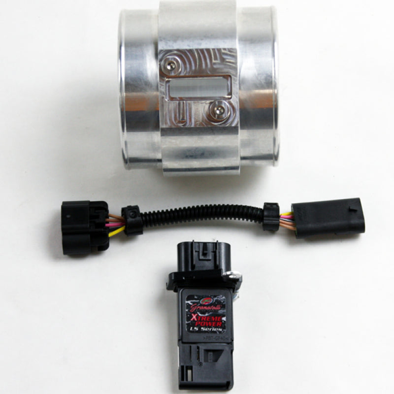 Granatelli Motor Sports Granatelli GM Series 95mm Mass Airflow Sensor Housing w/5-Pin to Slot Style GM MAF Harness 500096