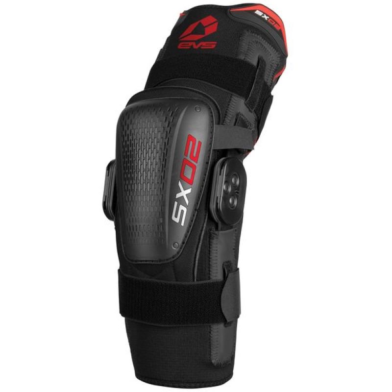 EVS SX02 Knee Brace Black - Large SX02-20K-L