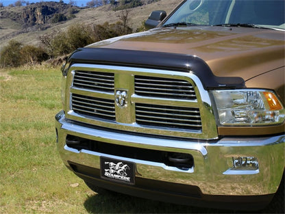Stampede Vigilante Premium Hood Protector, Smoke, for 2010-2018 Dodge Ram 2500 2264-2 Photo - Mounted