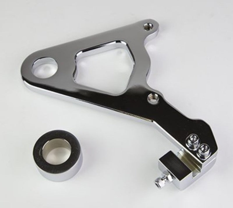 Wilwood Caliper Mounting Kit Chrome w/Bracket GP310 2000-06 FLH/FLT 250-10165 250-10165 User 1