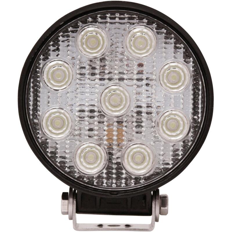 Westin LED Work Utility Light Round 5 inch Flood w/3W Epistar - Black 09-12006B 09-12006B Photo - Primary