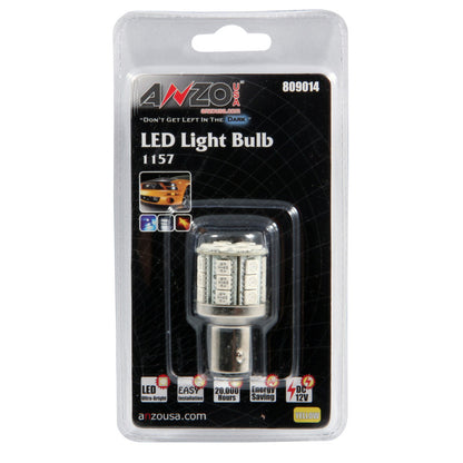 Anzo LED Bulbs Universal LED 1157 Amber - 28 LEDs 1 3/4in Tall 809014 Photo - Primary