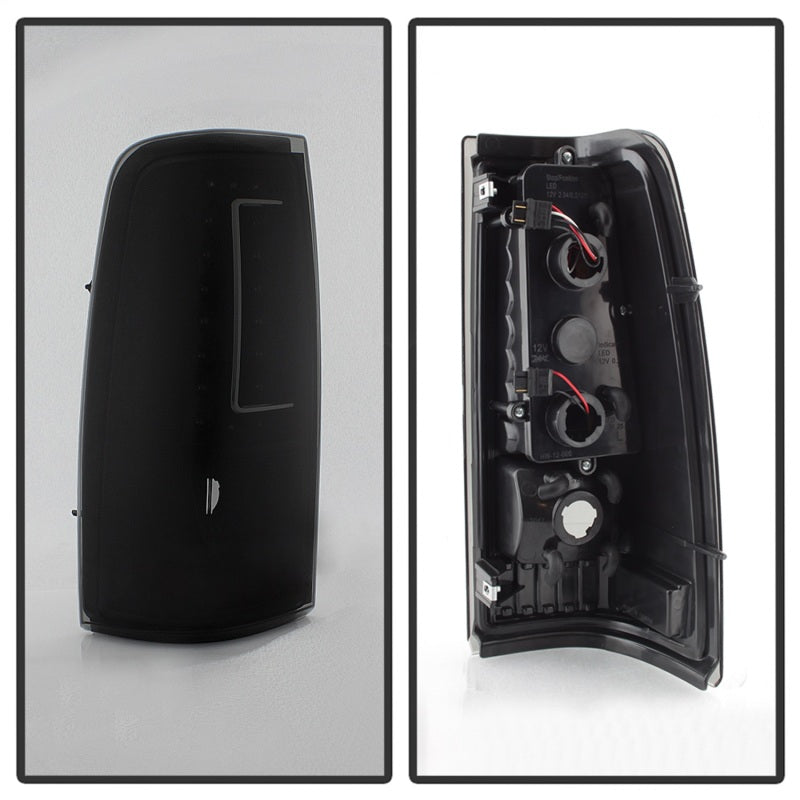 SPYDER xTune 99-02 Chevy Silverado 1500/2500/3500 V2 LED Tail Lights - Black Smoke (ALT-ON-CS99-G2-LED-BSM) 9038471 9038471 Photo - Unmounted