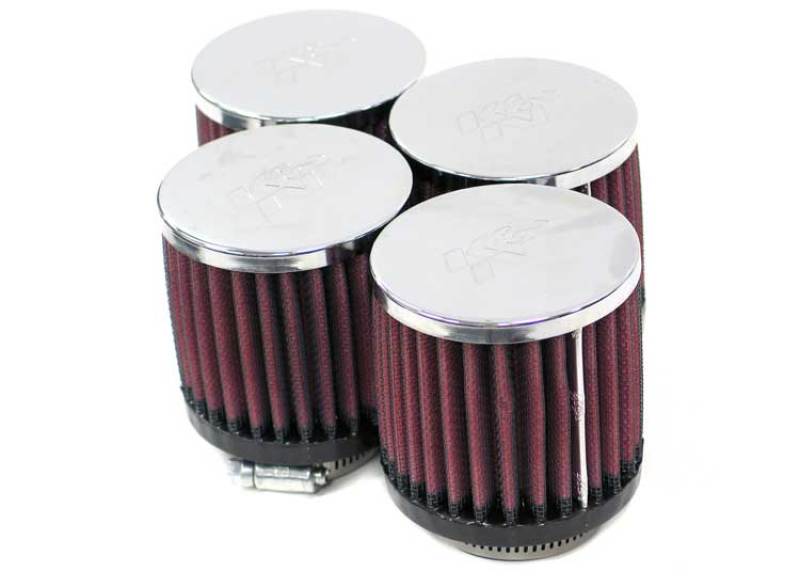 K&N Engineering K&N Filter Universal Clamp-On Filter 2 1/16in Flange / 3in OD / 3in H - Box of 4 RC-1894