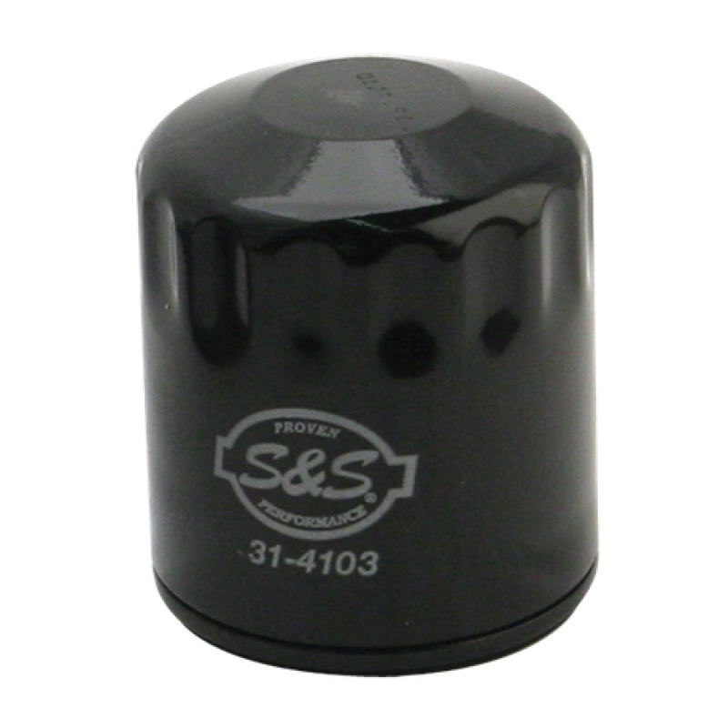 S&S Cycle 99-18 BT/2017+ M8 Black Oil Filter 31-4103A