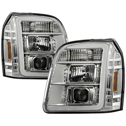 Spyder GMC Yukon 07-14/Denali 07-14 /XL 07-14 V2 Projector Headlights - Chrome PRO-YD-GY07V2SI-C 5088253 5088253 Photo - Primary