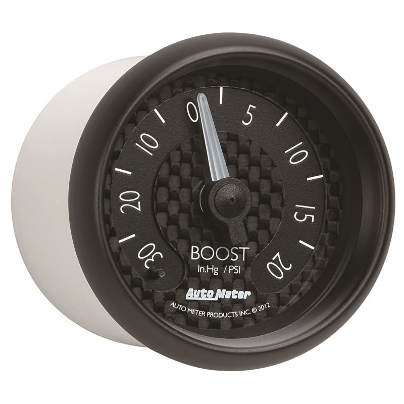 Autometer 2-1/16" Boost/Vacuum,30 IN HG/20 PSI,Mechanical,GT 8001 User 5