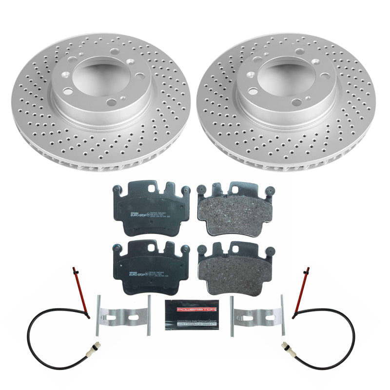 Power Stop 99-05 Porsche 911 Front Euro-Stop Brake Kit ESK1698 ESK1698 Photo - Primary