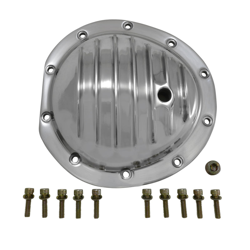 Yukon Gear & Axle Yukon Gear Polished Aluminum Cover For 8.5in GM YP C2-GM8.5-F YP C2-GM8.5-F Photo - Primary