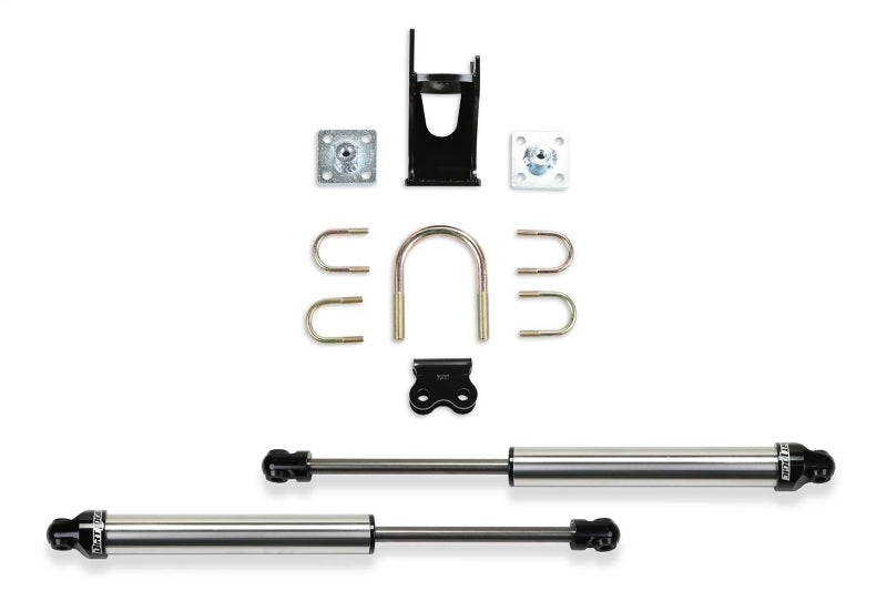 Fabtech 05-20 Ford F250/350 4WD Dual Steering Stabilizer System (Opposing Style) w/DL 2.25 Shocks FTS220512 FTS220512 Photo - Primary