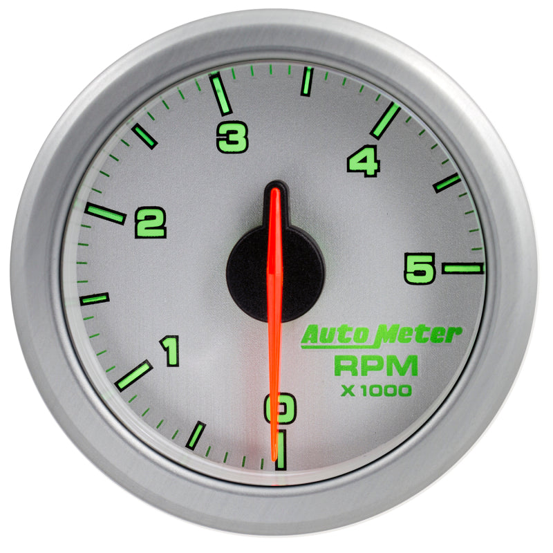 Autometer 2-1/16" Tach, 0-5,000 Rpm, Airdrive, Silver 9198-UL User 4