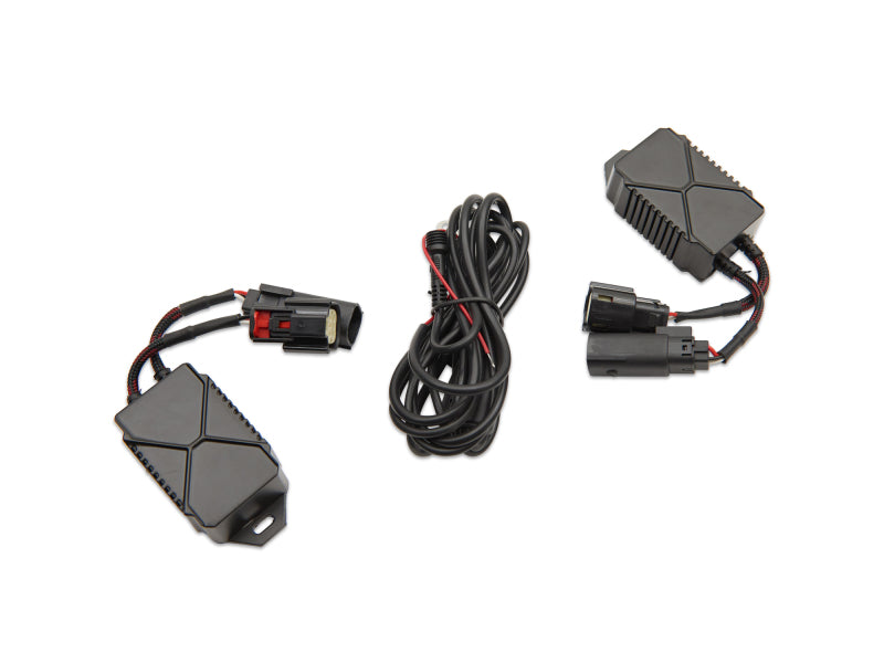 Raxiom 18-22 Jeep Wrangler JL/ JT 9-Inch LED Headlights w/ DRL and Halo- Black Housing (Clear Lens) J137646 J137646 Photo - Close Up