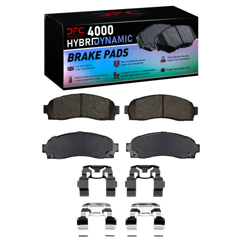 DFC DFC 4000 HybriDynamic Brake Pads Brakes, Rotors & Pads Brake Pads - OE main image