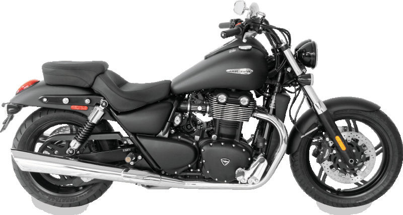 Mustang Motorcycle Mustang 10-18 Triumph Thunderbird, Thunderbird Storm Std. Touring 2PC Seat - Black 76831 76831 User 1