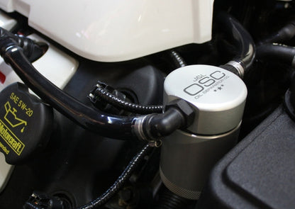 J&L 2011-2017 Mustang GT; 2015-2020 GT350 Passenger Side Oil Separator 3.0 - Clear Anodized 3011P-C 3011P-C Photo - Primary