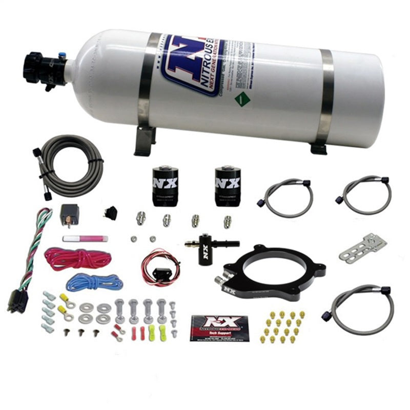 Nitrous Express Chevrolet Corvette/Camaro LT4 Supercharged 6.2L Nitrous Plate System w/15lb Bottle 20961-15 20961-15 Photo - Primary