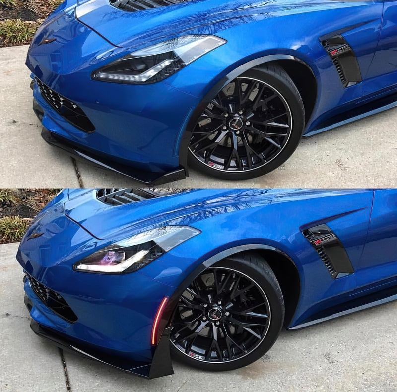 ORACLE Lighting Oracle Chevrolet Corvette C7 Concept Sidemarker Set - Tinted - No Paint 2392-020 2392-020 Photo - lifestyle view