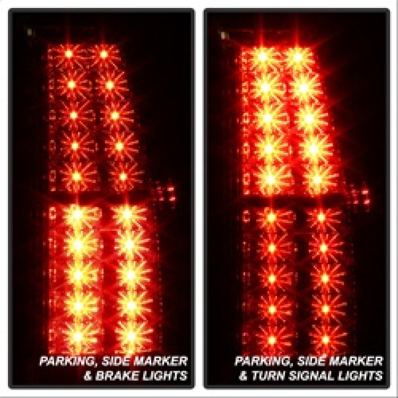 Spyder Chevy Suburban/GMC Yukon/Yukon Denali 07-14 LED Tail Lights Red Clear ALT-YD-CSUB07-LED-RC 5002150 5002150 Photo - Unmounted